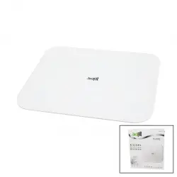 TECHFİT TF-1070 (GİZLİ EKRAN &SOFT BEYAZ CAM ZEMİN ) DİJİTAL BASKÜL TERAZİ TARTI (180KG) (SENSÖR &LED EKRAN &ODA℃)*10