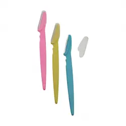 TİNCKE-874 NO-9099 ( 3PCS ) KAŞ USTURASI ( PLASTİK RENKLİ SAPLI )*12X100