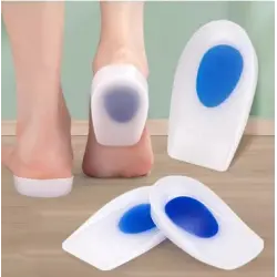 Topuk Silikonu Mavi Beyaz Küçük Boy Kadın