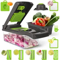 Veggie Slicer Sebze Doğrayıcı Sebze Dilimleyici 14 Pcs