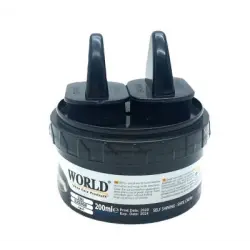 WORLD ( 200ML.) ( SİYAH BLACK ) AYAKKABI BOYASI*12X8