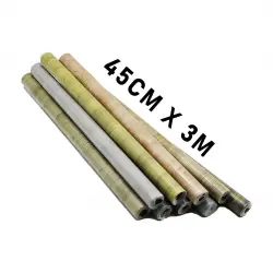 YAKUT-10687 ( 3MT X 45CM ) ( RENKLİ AHŞAP DESENLİ ) FOLYO YAPIŞKANLI DUVAR KAĞIT*100