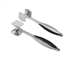 YAKUT-13114 LÜX ( ÇELİK ) ÇOK AMAÇLI ( TOKMAK MODELİ ) ( METAL ) DÖVECEK ( 6GEN ÇİFT TARAFLI= DÜZ & PİRAMİT)*72