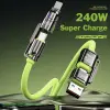 240W 4ü 1 arada Hızlı Şarj Kablosu