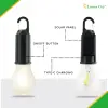 Solar Güneş Enerjili LED Ampul 3 Modlu Uzaktan Kumandalı Solar Camping Lamp