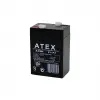 ATEX AX-604 ( KALIN ) KURU AKÜ 6V-4AH AMPER*20