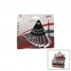 AZM ( 9PCS ) MİNİ & KISA ALYAN ANAHTAR SETİ TAKIM ( NO-1.5 - 2 - 2.5 - 3 - 3.5 - 4 - 5 - 6 - 8 ) ( ÜÇGEN STAND ASKILIK )*24X8