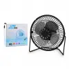 DEMPOWER USB MINI FAN YR-F002 DP-385 ( USB & MİNİ FAN ) MASA ÜSTÜ VANTİLATÖR ( ÇAP:18.5CM ) ( METAL KASA & AYAK ) ( 4-METAL PERVANE )*45