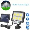 Egonex 120 Cob LED Solar Panel Güneş Enerjili 3 Mod Duvar Lambası