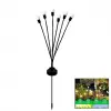 EMKA MAX-5472 (2PCS) (6LI TOPLU YAYLI) (ATEŞ BÖCEĞİ ÇİÇEK) (SOLAR LED) BAHÇE ÇİT& YOL AYDINLATMA (METAL ÇUBUKLU) (66CM)*60
