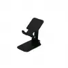 FOLDİNG DESKTOP PHONE STAND YAKUT-12963 ( AKROBAT ) MASA ÜSTÜ TELEFON TUTACAK ( SİYAH ) ( PLASTİK )*200