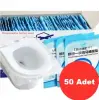 Hijyenik Tek Kullanımlık Klozet Kapağı Poşeti 50 Adet KUTULU