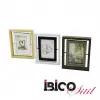 İBİCO İ12-037 ( 4X6 & 15X10CM ) ( 2Lİ D.DÖRTGEN DIŞ ÇERÇEVE ) AHŞAP RESİM ÇERÇEVESİ*24=K