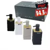 İBİCO İ21-058 ( KARE & TUĞLA DESEN ) ( BAMBU & RENKLİ PLASTİK ) SIVI SABUNLUK ( 350ML )*15X4