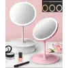 Led Işıklı Dokunmatik Makyaj Aynası 3 Kademeli Işık Ayarlı