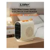 Lider Harza 2000 W Fanlı Isıtıcı Yatay