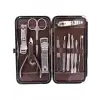 Mujgan Tırnak Makası Tırnak Bakım Seti Deri Çantalı 12 Parça Set