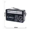 Nostaljik Radyo WAXIBA Nostaljik Radyo Bluetooth Fm Usb XB-2301RT