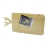 PABLITO HOME PBT-319 (D.GEN=22X36CM) AHŞAP BAMBU KESİM PANOSU & KESME TAHTASI (GEYİK BOYNUZ FİGÜR SAPLI)*24