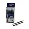 PENSAN BÜRO ( SİYAH ) TÜKENMEZ KALEM ( M-MEDİUM & 1.0MM UÇ )*50X40