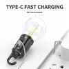 Rustik Taşınabilir Şarjlı Tasarruflu Ampul 10W Led Lamba Type-c Şarj Askılı Asma Aydınlatma