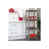 SHELF UNİT OM-1016-0763 ( 4 ( ÇUKUR ) RAFLI & GRİ & ANTRASİT ) ( DİKDÖRTGEN ) RAF ÜNİTESİ PLASTİK*6