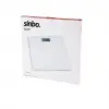 SİNBO SBS-4451 ( DİJİTAL & PİLLİ ) ( BEYAZ CAM ) BANYO BASKÜL TERAZİ TARTI ( LCD EKRAN ) ( 180KG/100GR ) ( 26X26CM )*10