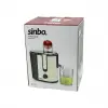 SİNBO SJ-3143 (ELEKTRİKLİ) ( BEJ ) KATI MEYVE SIKACAK (600W) (HAZNE POSA:1250ML & M.SUYU:450ML) (ÇELİK FİLTRE) (65MM TÜP)*4