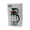 SİNBO STM-5848 ( CAM ) ELEKTRİKLİ ÇAY SETİ (ÇAYCI) ( 2LT+1.2LT ) (1500W) (MAVİ LEDLİ) (360°) (ÇELİK SÜZGEÇ) (KROM KAPLAMA)*4