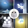 Solar Güneş Enerji Ve Usb Sarjlı 5 Kanatlı Led Lamba Egonex