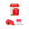 TANEX KIRMIZI FİYAT ETİKETİ 12X21MM*24X24