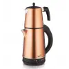 Teba TH-334 CM 1500 W Çelik 1.8 lt Elektrikli Çay Makinesi Rose