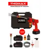 Thomax Şarjlı Ve Yüksek Basınçlı Oto Yıkama Makinesi Ve Sulama Tabancası Bahçe Yıkama Makinesi