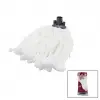 TWİN STAR ( ÖRGÜLÜ İP ) PÜSKÜL ( BEYAZ ) MİKROFİBER MOP*48=K