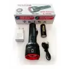 WISON WS-5572 20W Uzun Menzilli Şarjlı Metal El Feneri