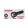 WISON WS-5572 20W Uzun Menzilli Şarjlı Metal El Feneri