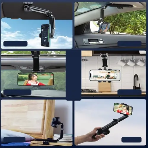 1080° Dönebilen Çok Fonksiyonlu Telefon Tutucu CM-103