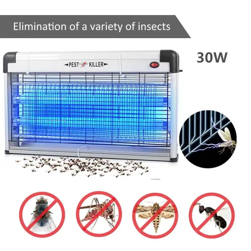 30W Büyük Boy Sinek Sivrisinek Öldürücü Haşere