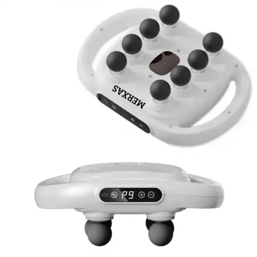 8 Başlıklı Şarjlı Isıtmalı Masaj Aleti