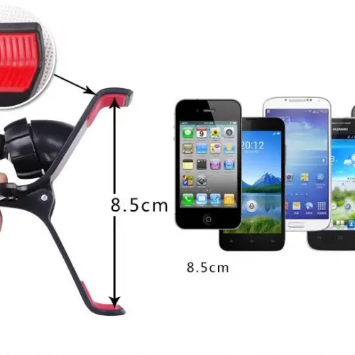 Akrobat Telefon Tutucu Oynar Başlıklı (SİYAH)