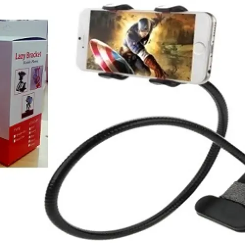 Akrobat Telefon Tutucu Oynar Başlıklı (SİYAH) (KUTULU)