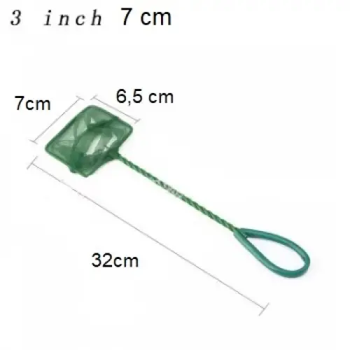 Akvaryum Balık Yakalama Kepçesi 3 inç 7 cm