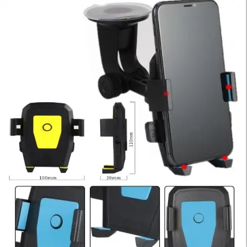 Araç İçi Cam ve Torpido Vantuzlu Telefon Tutucu CM-234