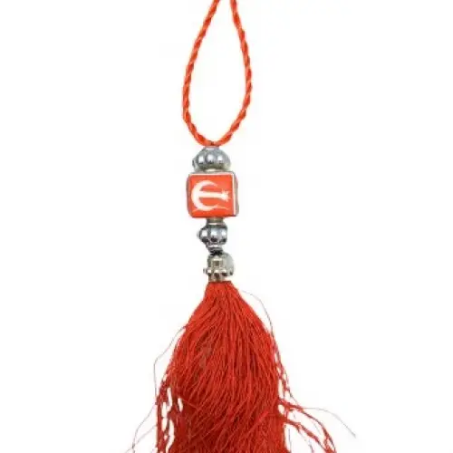 AY YILDIZLI OTO ARAÇ SÜSÜ PÜSKÜLLÜ*12X40