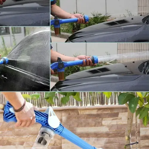 Otomobil Yıkama Sulama Fonksiyonlu Su Püskürtme Tabancası Deterjanlı Akıllı Tayzikli Basınçlı Bahçe