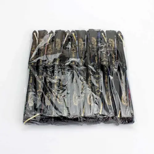 Çiçek Desenli Şık Serinletici Yelpaze 12li Paket