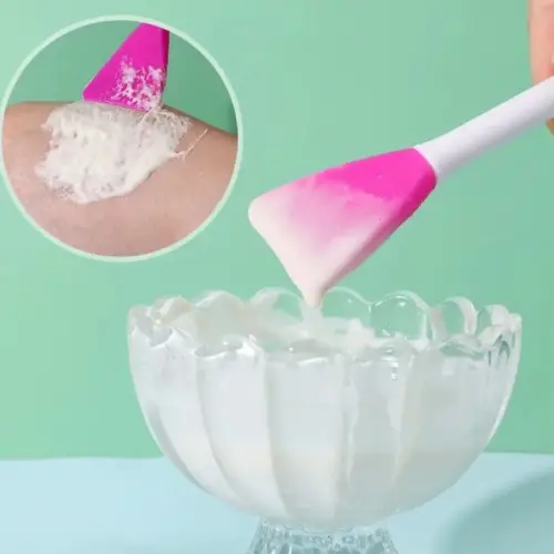 Cilt Bakım Fırçası ve Maske Spatulası