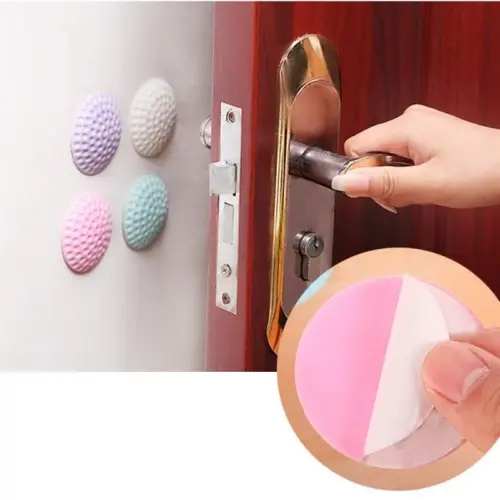 Çok Amaçlı Silikon Kapı Duvar Koruyucu Tampon 4lü Paket