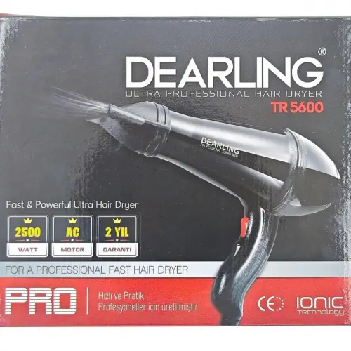 Dearling Turbo 5600 Fön Makinesi 2500 W