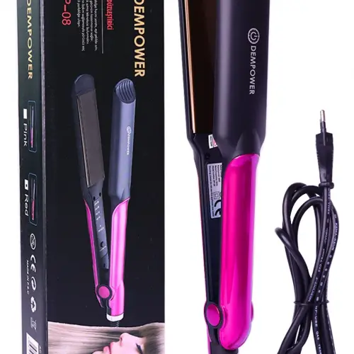 Dempower Dp-08 Seramik Kaplı Pembe Detay Saç Düzleştirici